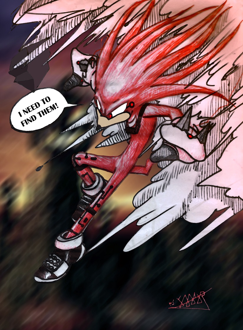 Knuckles The New Adventure ナックルズ ザ エキド By Yagorocha Fur Affinity Dot Net